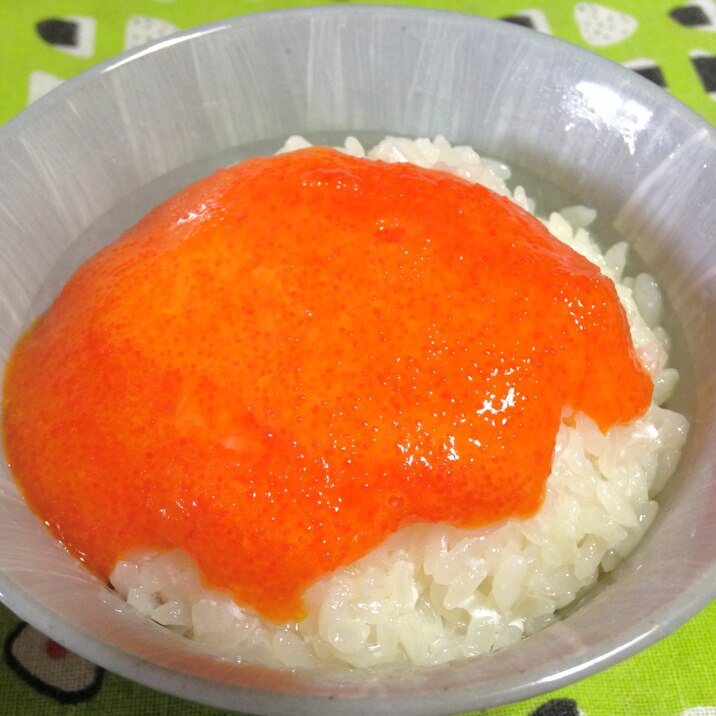 濃厚黄身たらこご飯 レシピ 作り方 By うみ ひま 楽天レシピ